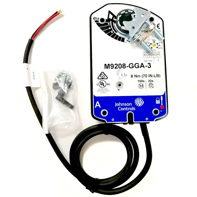 江森自控风阀弹簧复位执行器M9208-GGA-3