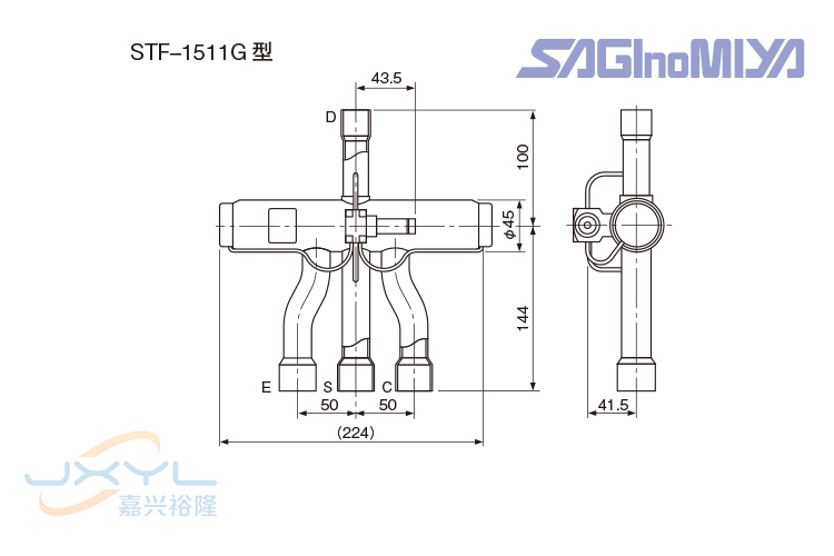 电磁四通换向阀STF-1511G