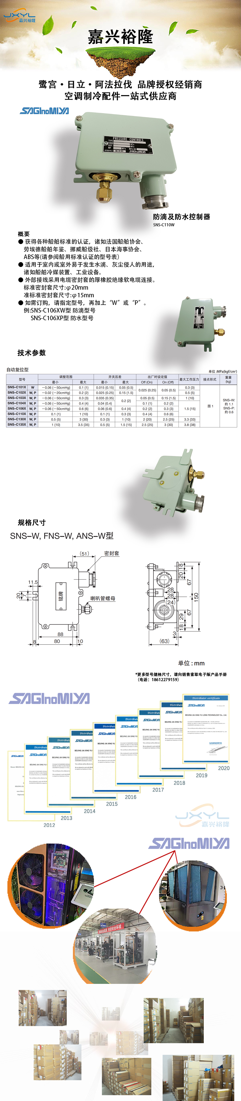 SNS-C110W